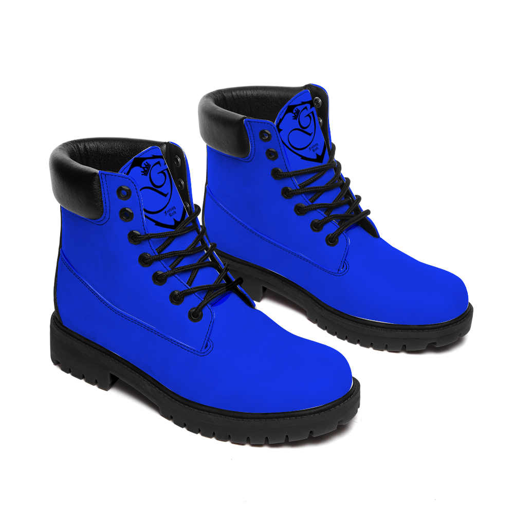 Gorgani Round Toe Boots Fashion Boots royal blue