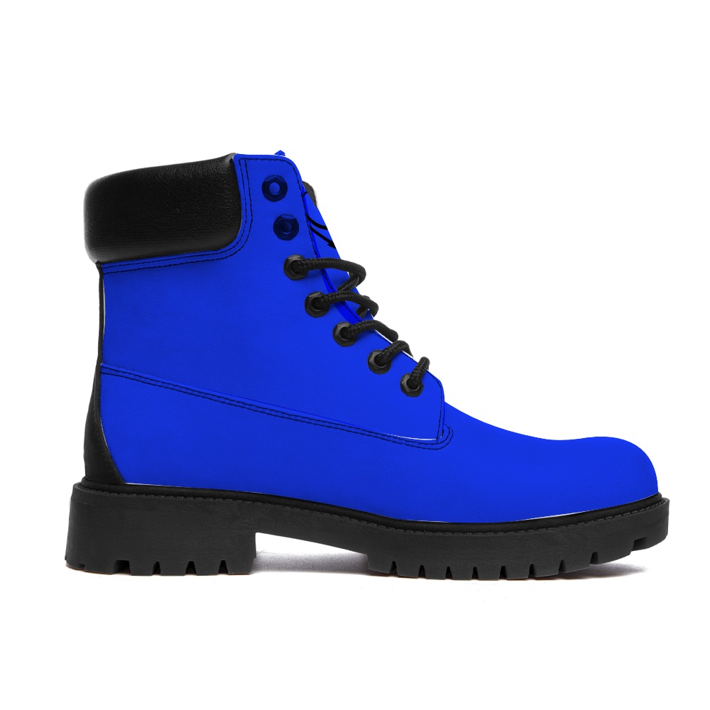 Gorgani Round Toe Boots Fashion Boots royal blue