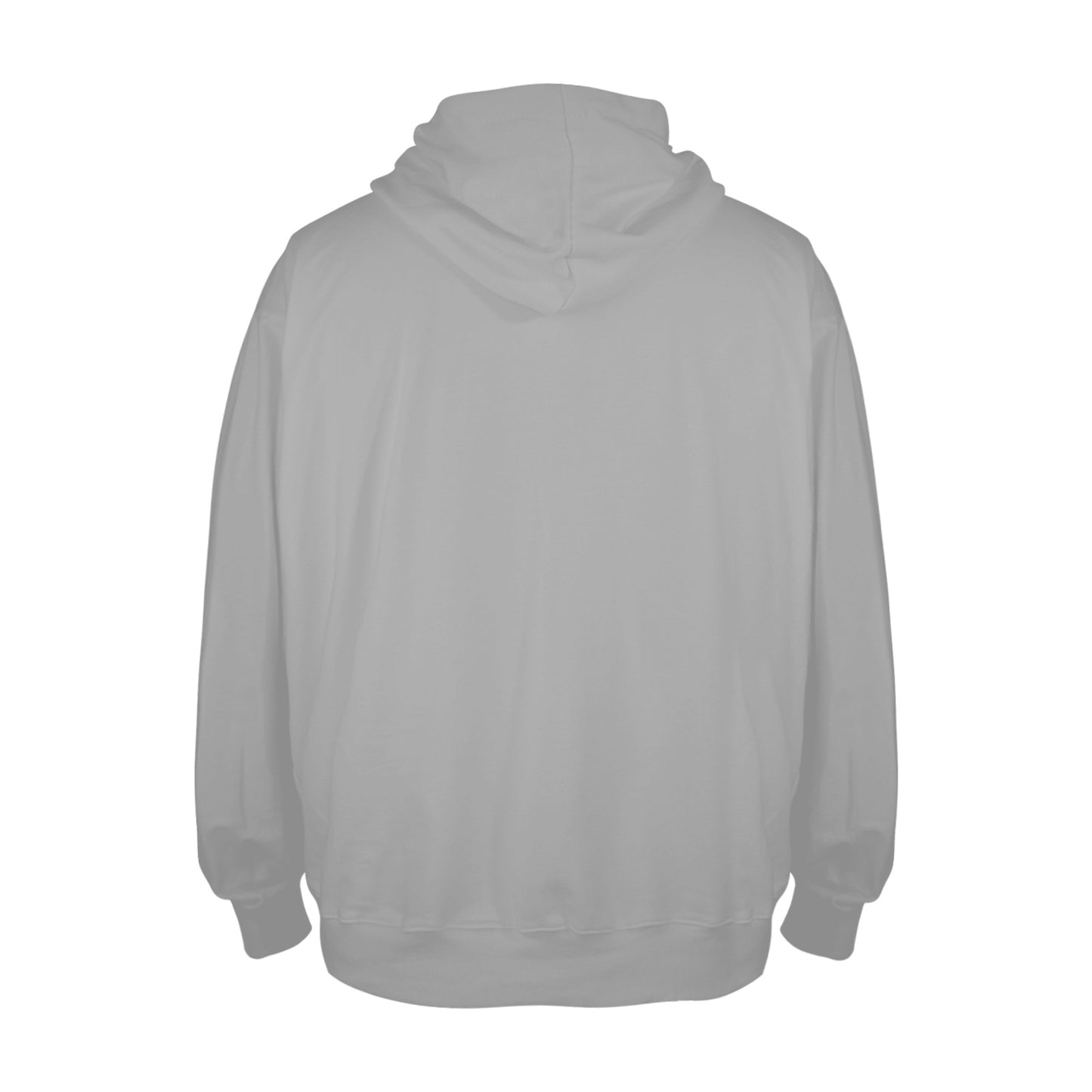 sheild logo feeling rich Men's Glow in the Dark Hoodie (Front Printing)