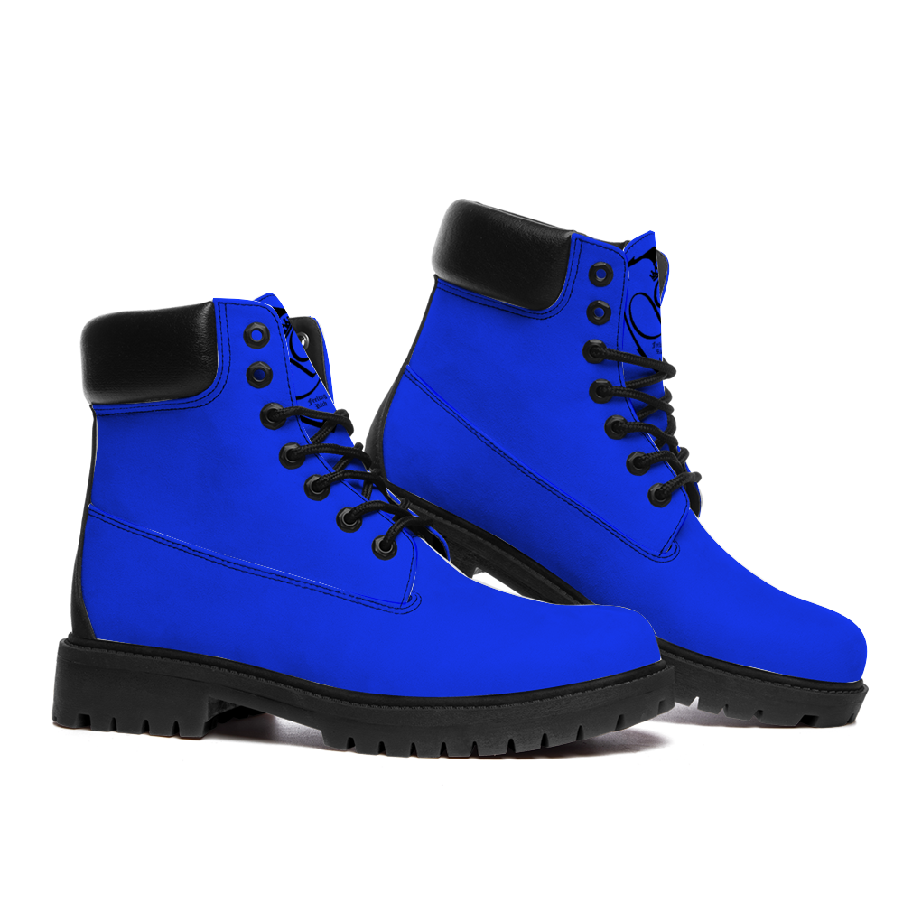 Gorgani Round Toe Boots Fashion Boots royal blue