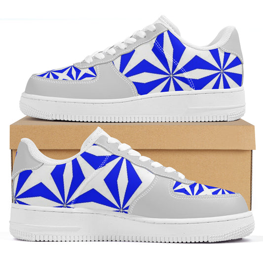 SF_F8 Low Top Unisex Sneaker gorgani  blue and grey