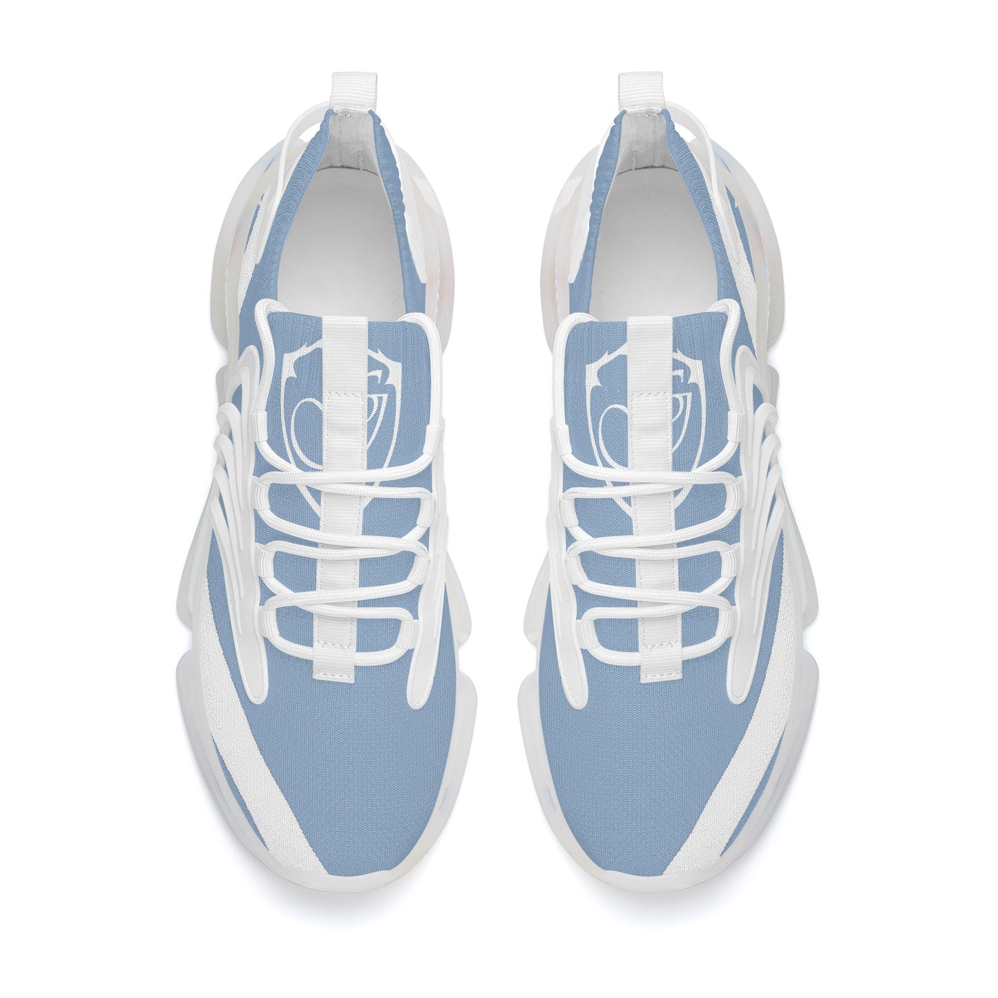 White and powder blue Gorgani
