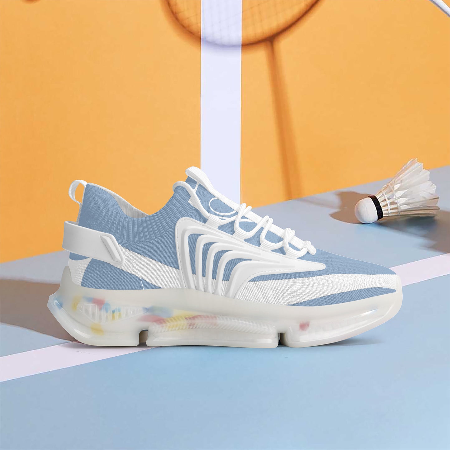 White and powder blue Gorgani