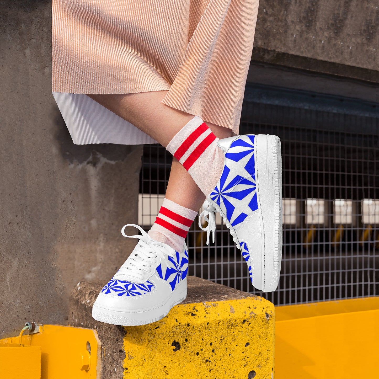Copy of SF_F8 Low Top Unisex Sneaker gorgani  blue