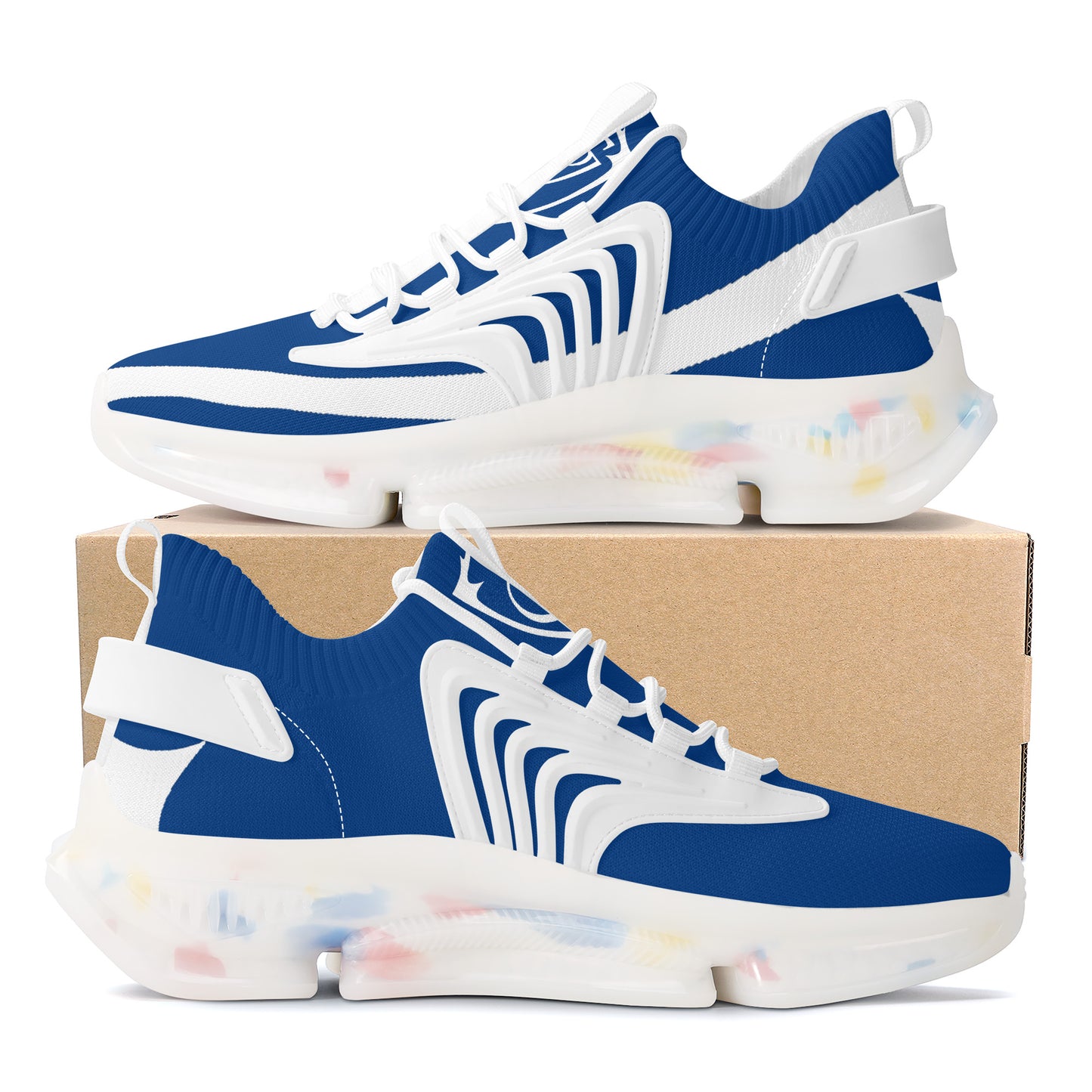 White and blue gorgani