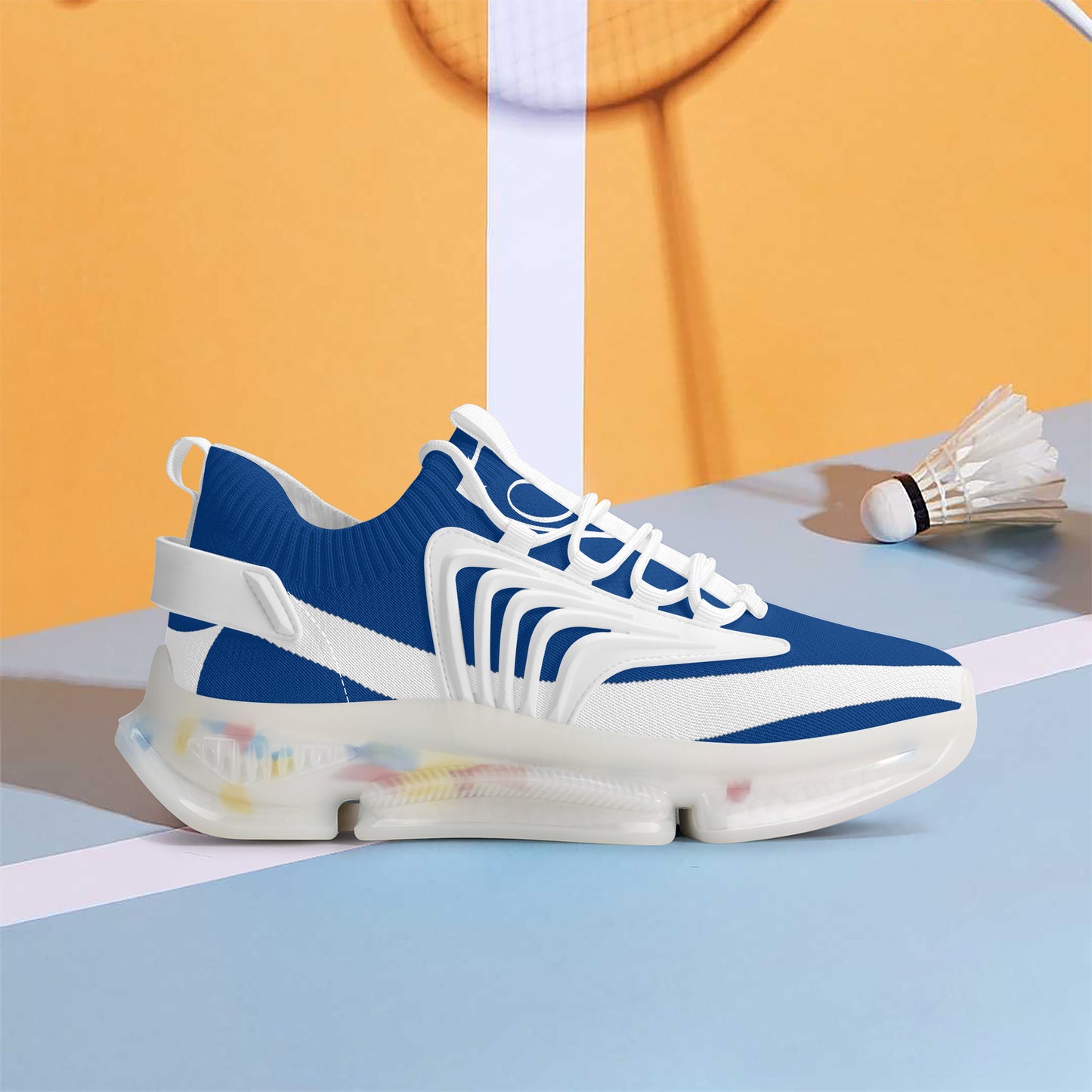 White and blue gorgani