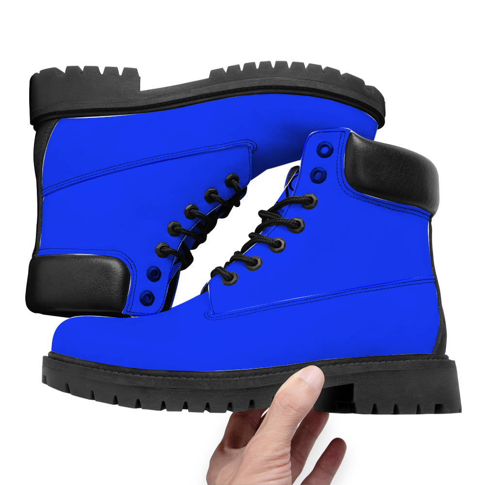 Gorgani Round Toe Boots Fashion Boots royal blue