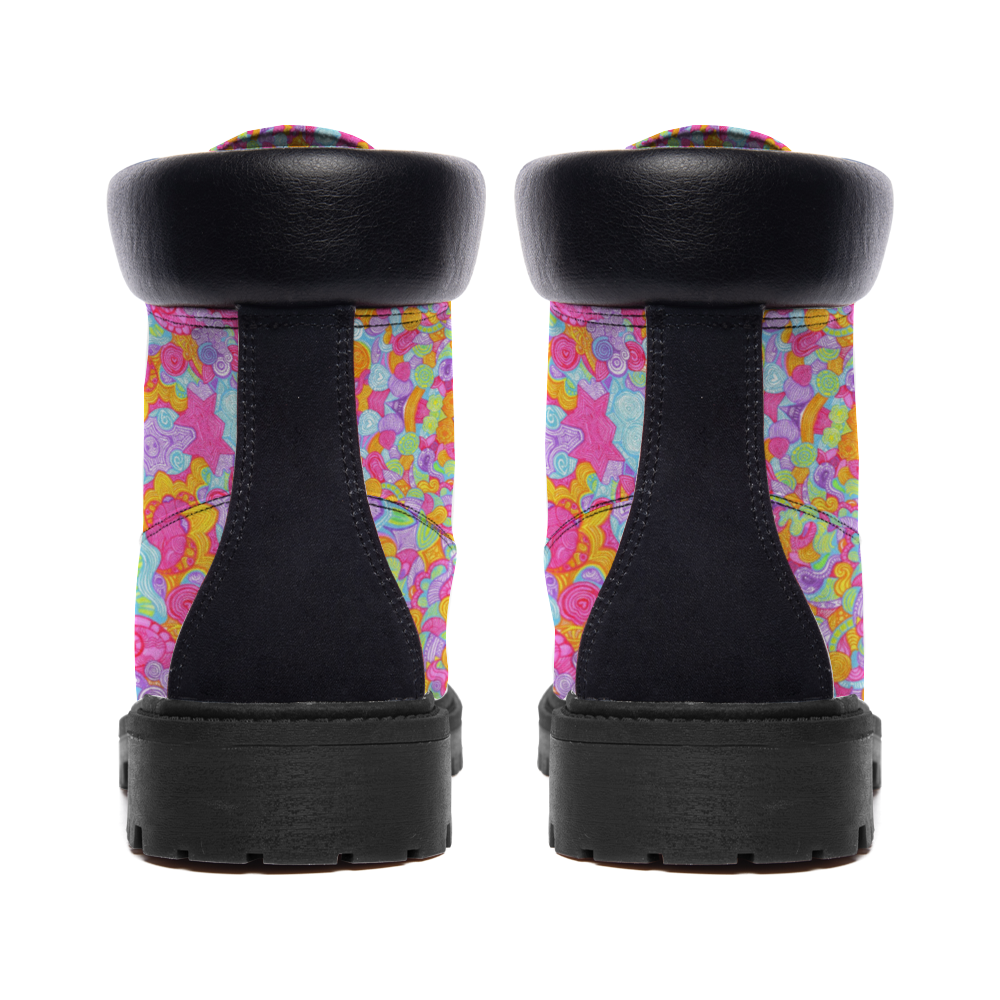 Gorgani Round Toe Boots Fashion Boots brit lite