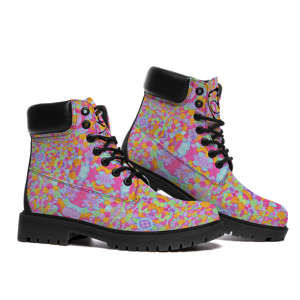 Gorgani Round Toe Boots Fashion Boots brit lite