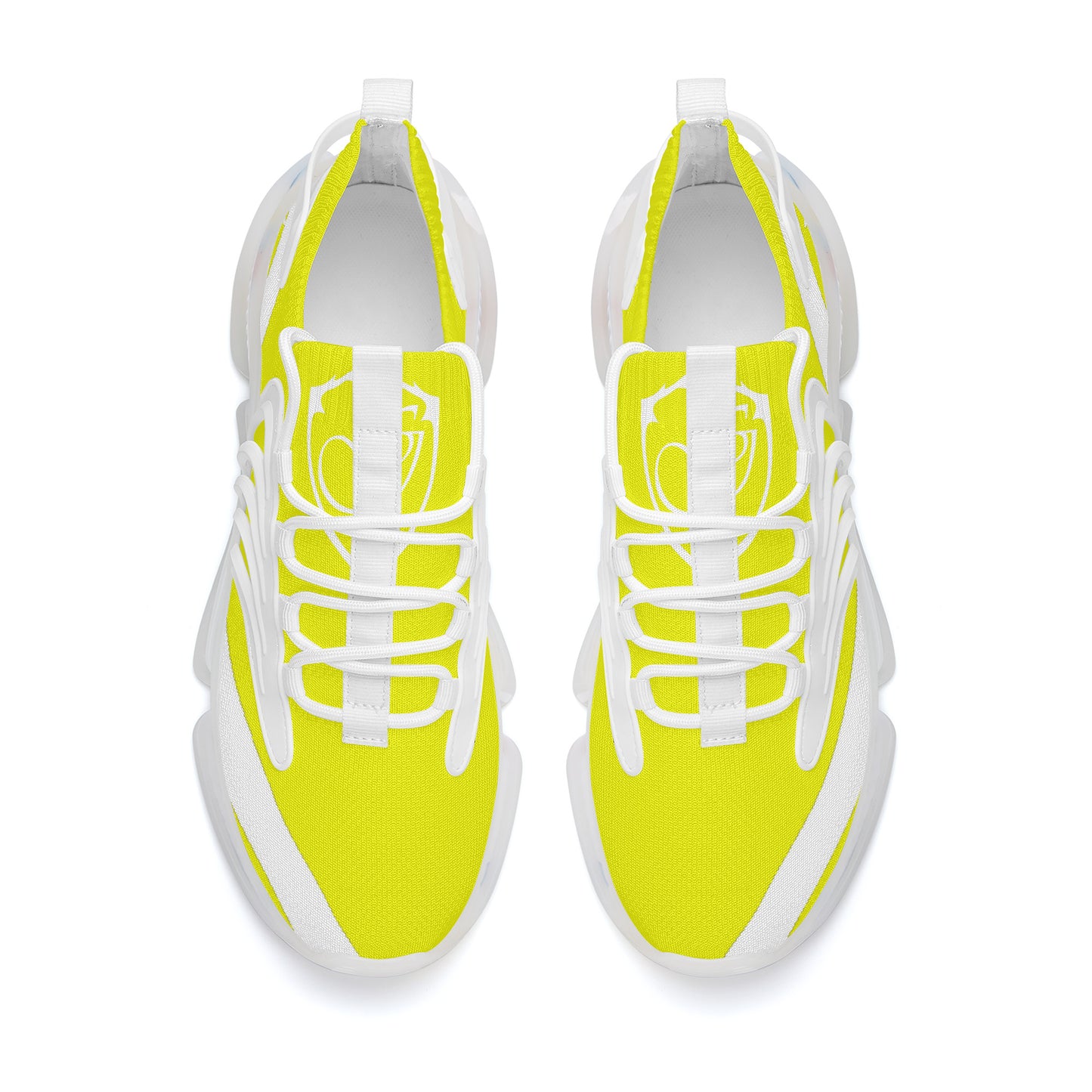 Air Max React Sneakers - White and yellow