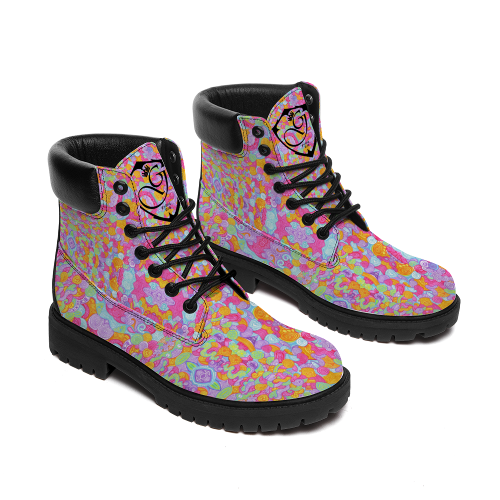 Gorgani Round Toe Boots Fashion Boots brit lite