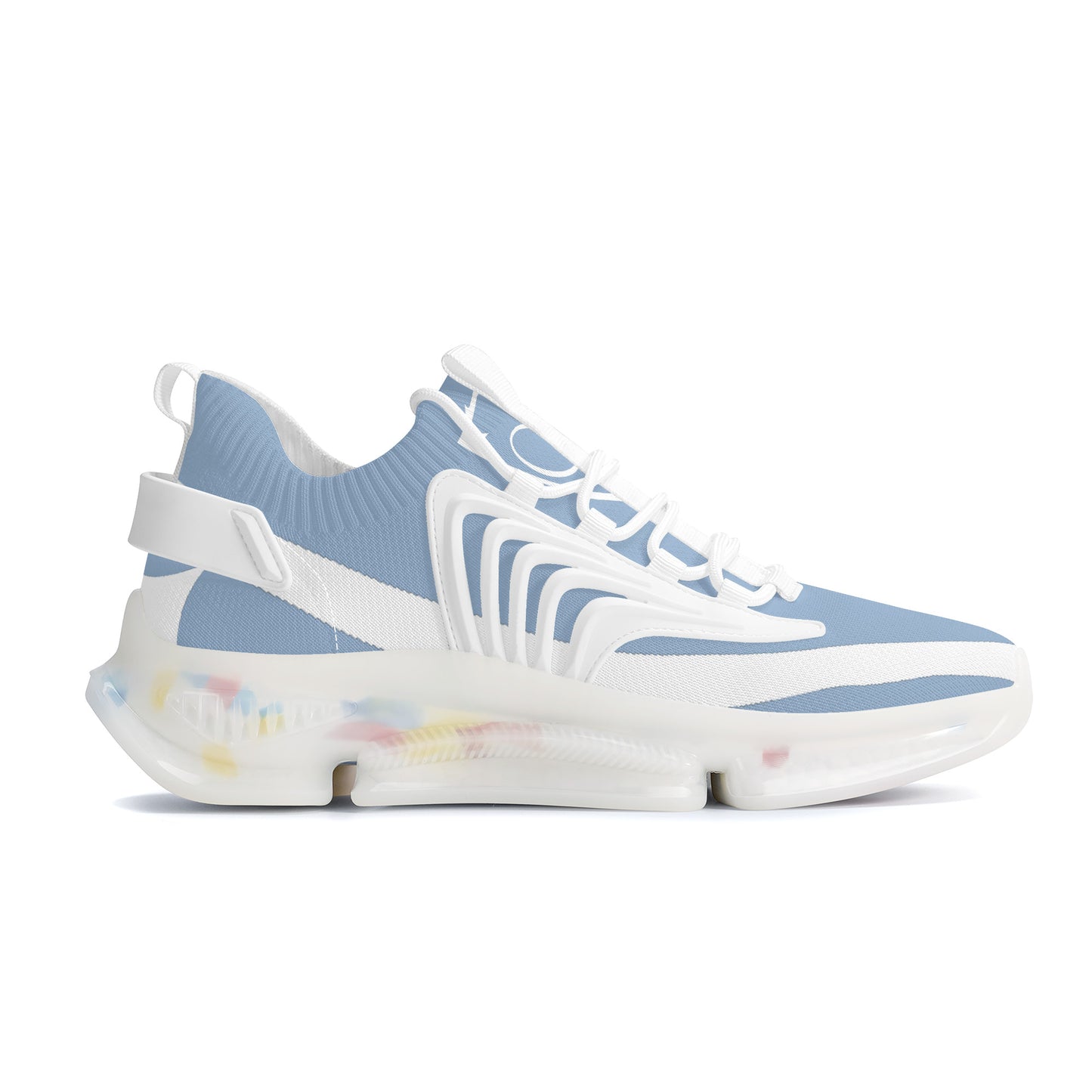 White and powder blue Gorgani