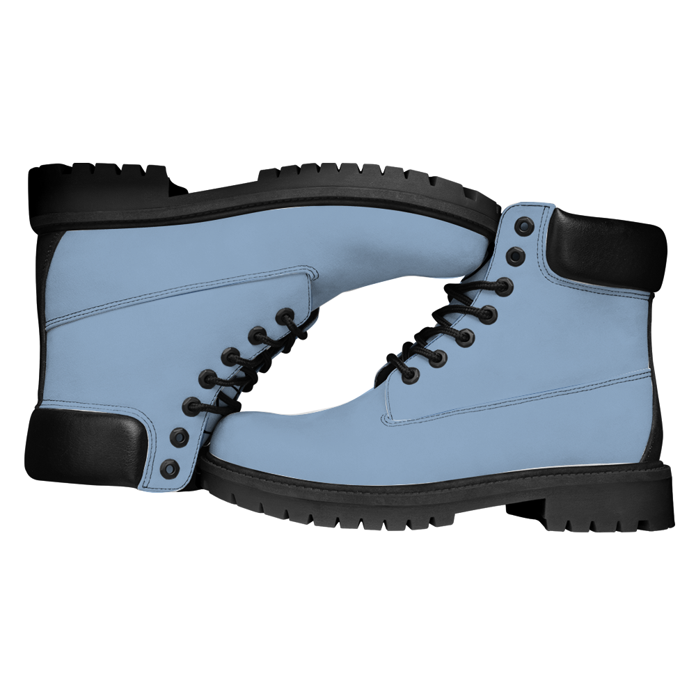Gorgani Round Toe Boots Fashion Boots powder blue