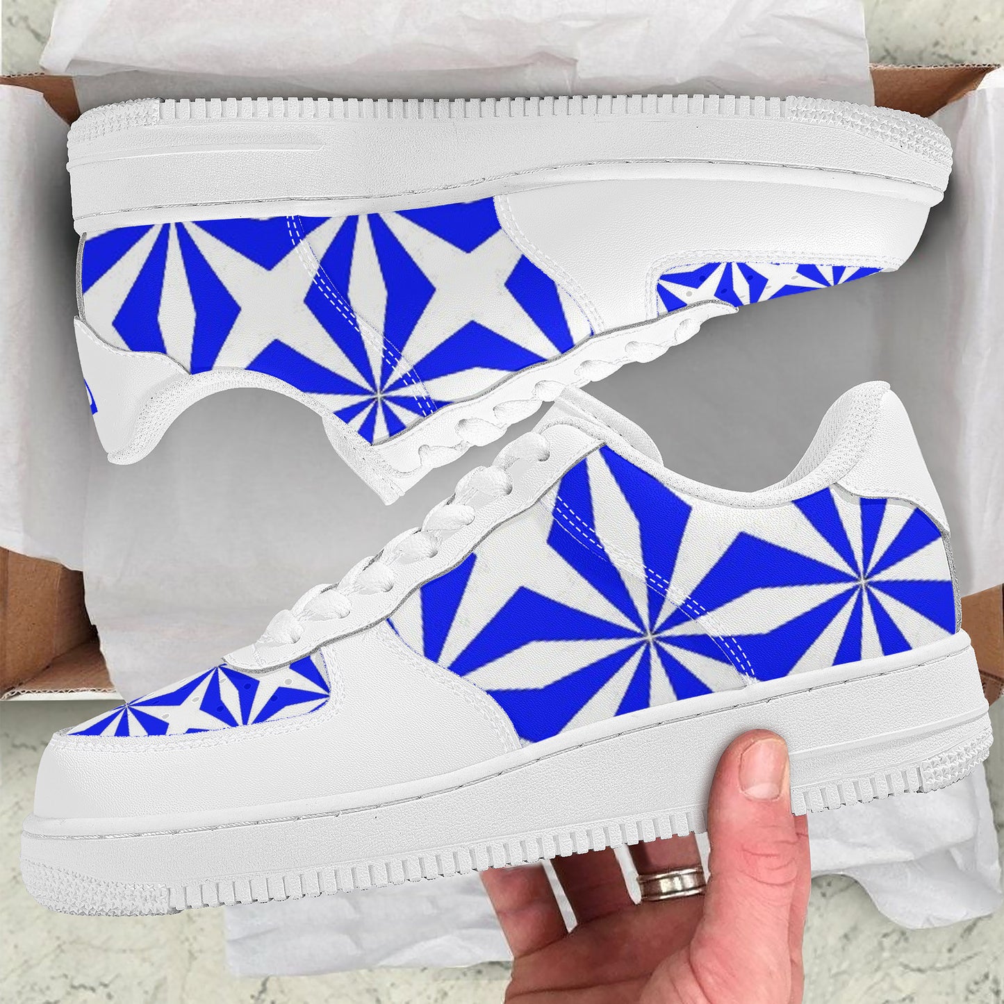 Copy of SF_F8 Low Top Unisex Sneaker gorgani  blue