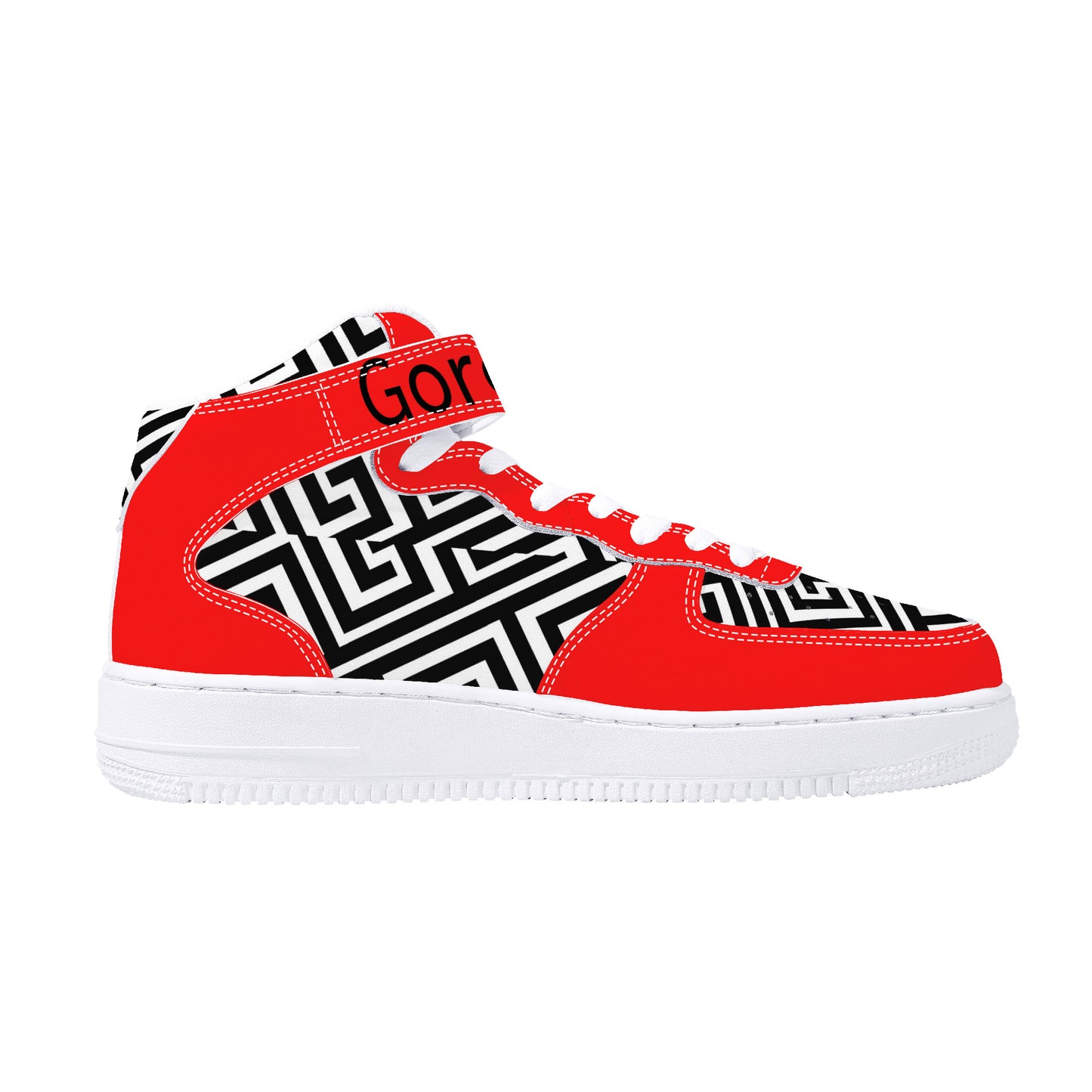 SF_F9 High Top Gorgani black and red