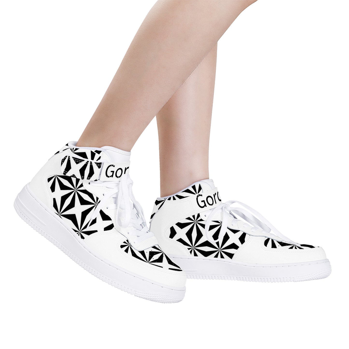 Copy of SF_F9 High Top Gorgani black and white  type 2