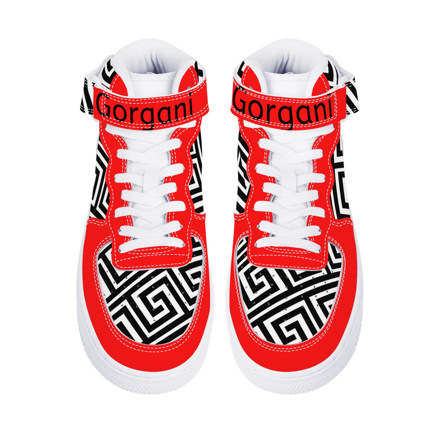 SF_F9 High Top Gorgani black and red