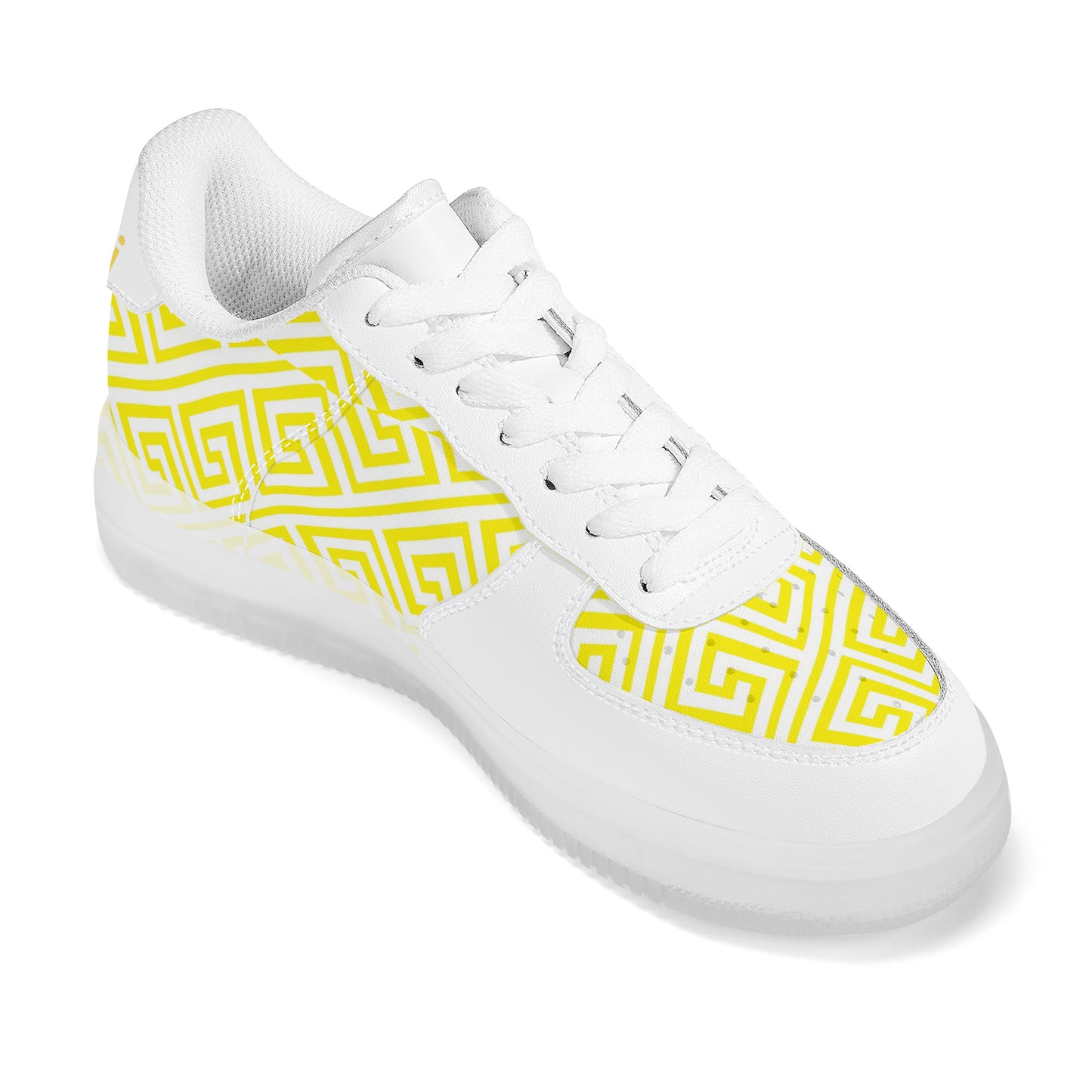 Gorgani  Transparent Low Top Leather Shoes