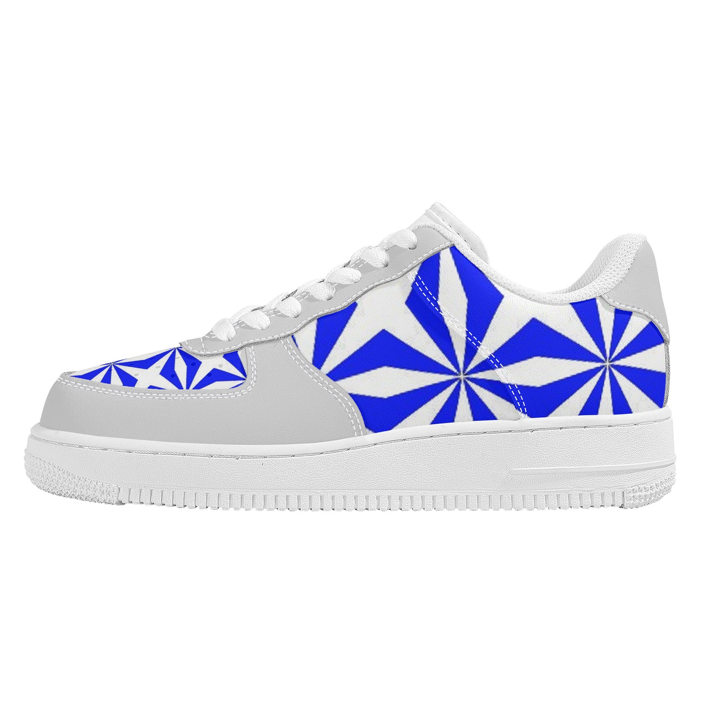 SF_F8 Low Top Unisex Sneaker gorgani  blue and grey