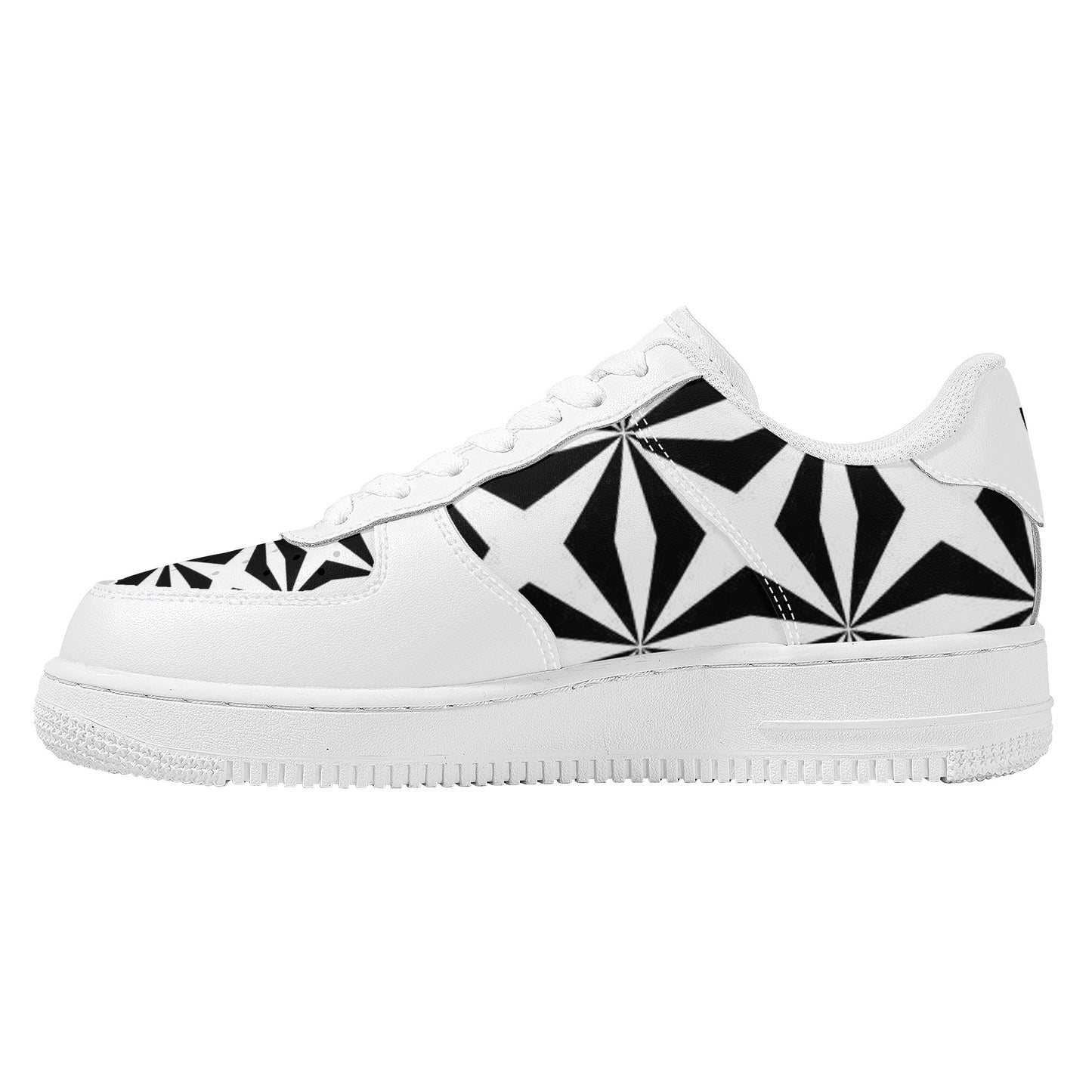 SF_F8 Low Top Unisex Sneaker gorgani b-n-w