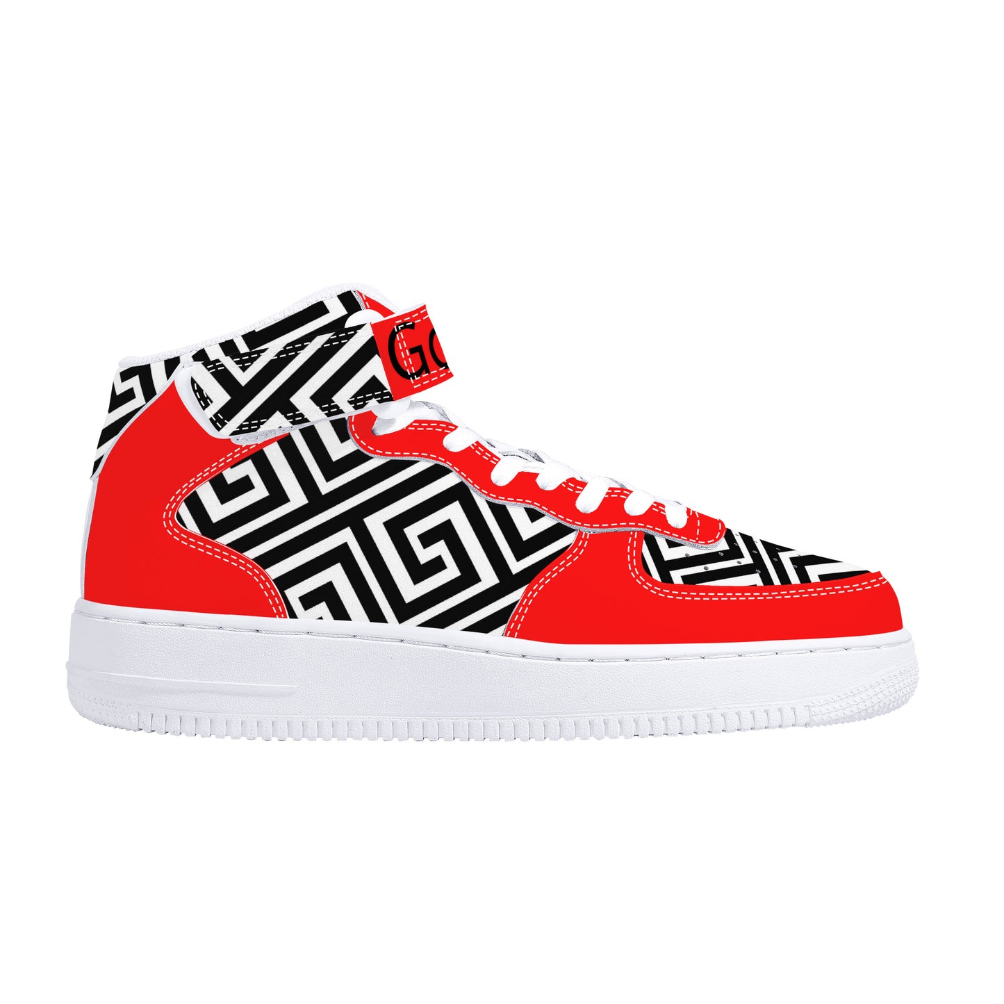 SF_F9 High Top Gorgani black and red