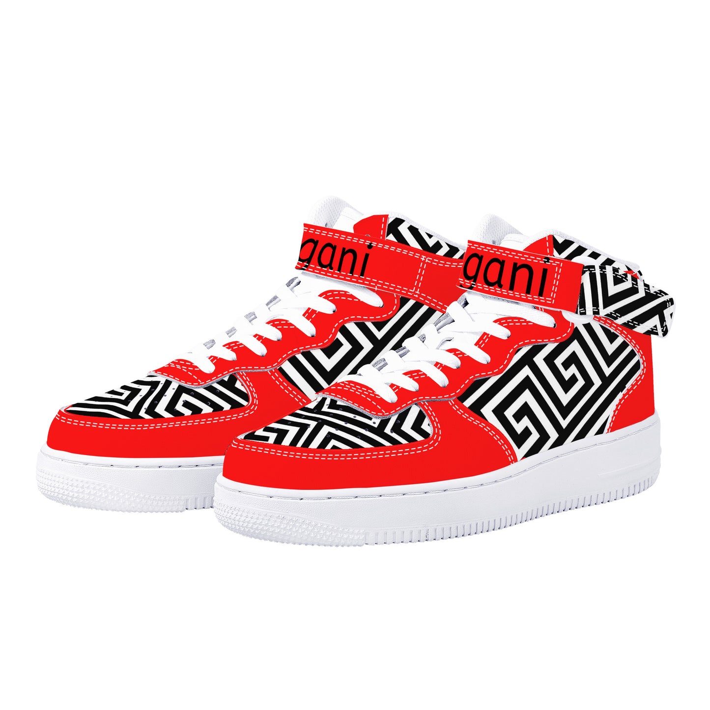 SF_F9 High Top Gorgani black and red